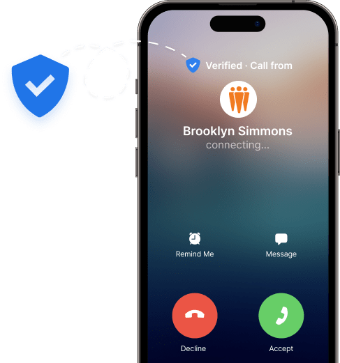 Get more people to answer calls with verified calling