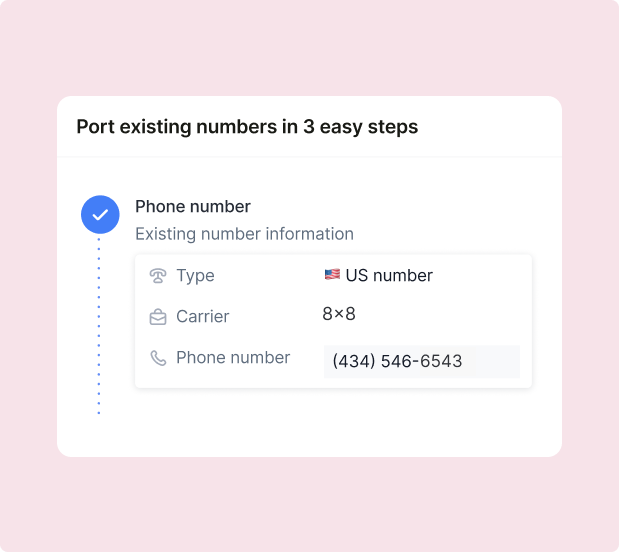 Port your number to the best 8x8 alternatives and comeptitors