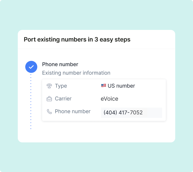 Port phone number to the best eVoice alternatives